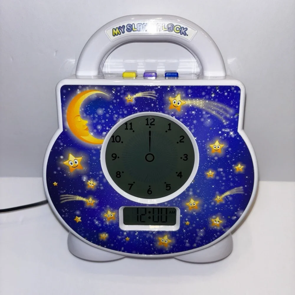 My Sleep Clock Nightlight, Alarm & Nap Timer Helps Kids Sleep Pattern